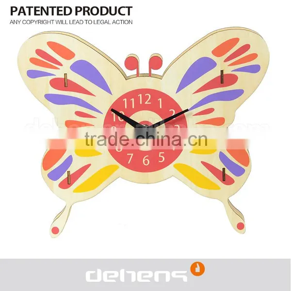 Deheng creative butterfly clock 1104.05 gift clock