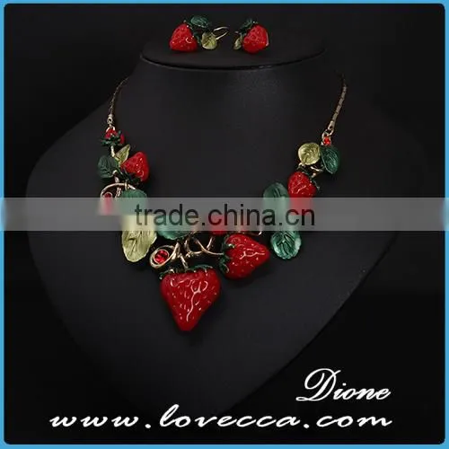 New Wholesale Butterfly Luxury Necklace Sets for Party Gift Jewelry photo-3