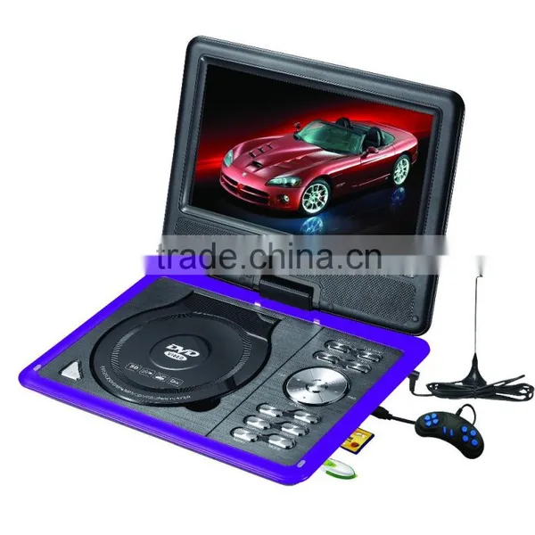 9.8" Inch DVD Interface: SD/USB/TV/Earphone/AV Input-out/Game photo-2