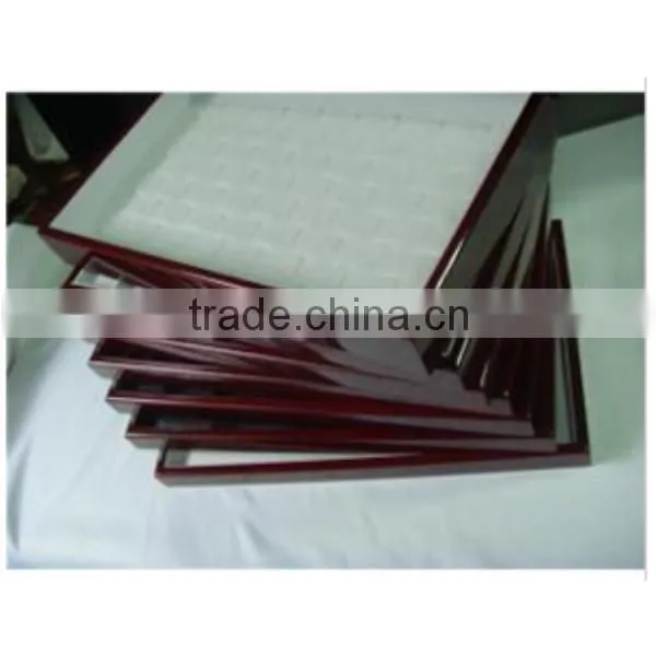 Trade Assurance High Quality Custom Wooden Jewelry Display Tray Wholesale