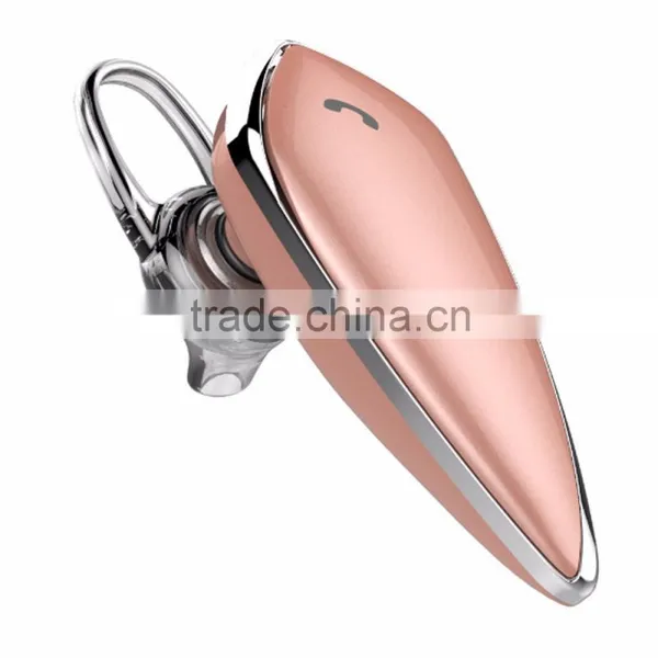 2016 China Manufacture Newest Bluetooth Hands Free Headset Wireless With High Quality for Girls