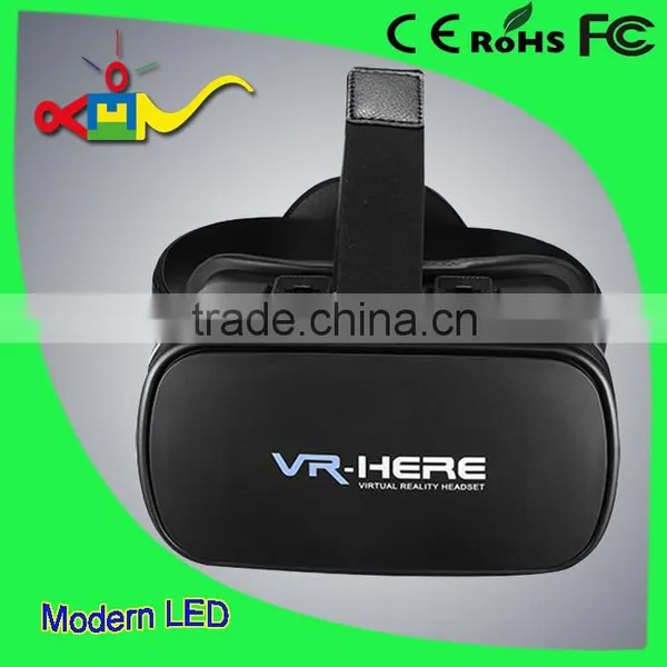 2016 Popular VR Glasses for 3.5" - 6.0" Smart Phone 3d vr Box 2.0 With Remote photo-6