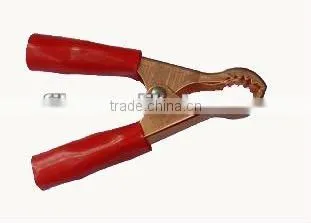 New type covered iron battery round spring clamps