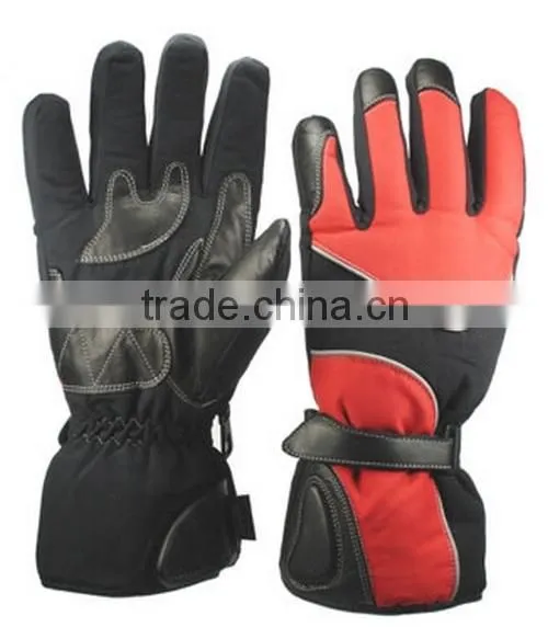 Red Ski Gloves