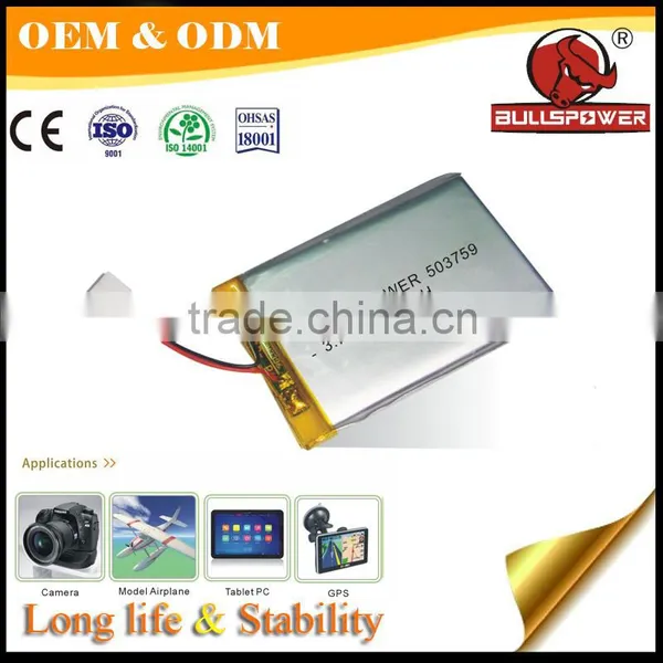 3.7v Rechargeable Lipo Battery 30mm Ultra Thin Lipo Battery photo-2