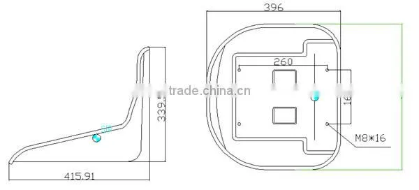 Vinyl Cover Kubota Tractor Seat for Kubota Tractor (YY7) photo-4
