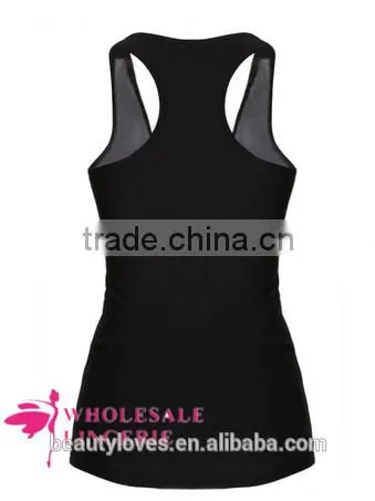 Fashion Women Black Tank Tops,women Summer Vests Wholesale photo-3