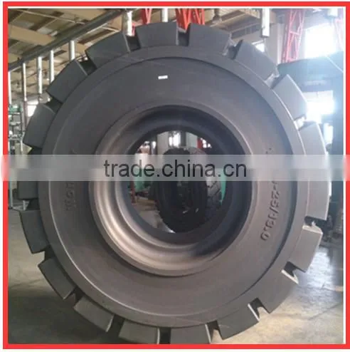 Solid Tyes 18.00x25 18.00-25 Solid Rubber Tires For Hyster Masted Container Handlers H1150HD-CH With Long Warranty photo-4