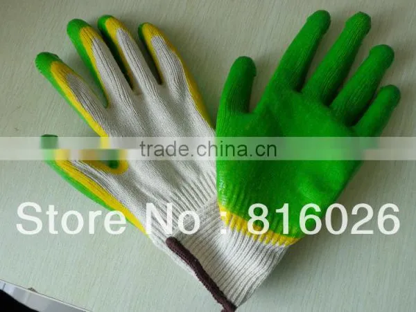 China Latex Coated Rubber Gloves Price photo-4