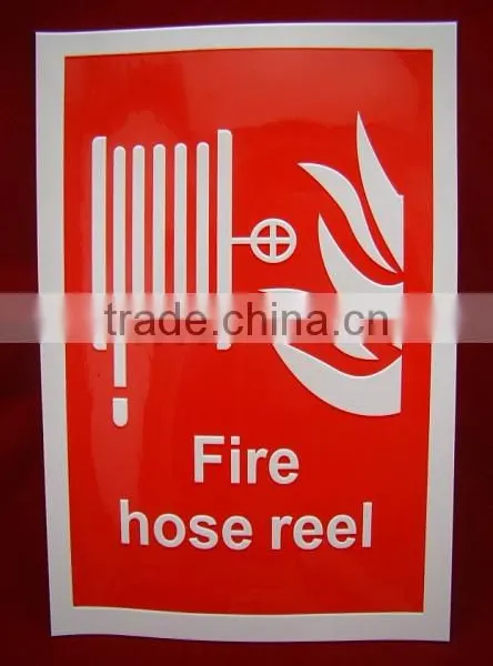 High Quality Custom Self Adhesive Pvc Safety Sign Sticker photo-6