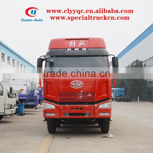 17 Ton Load FAW 8x4 New Cheap Truck Flat Load Bed For Sale photo-3