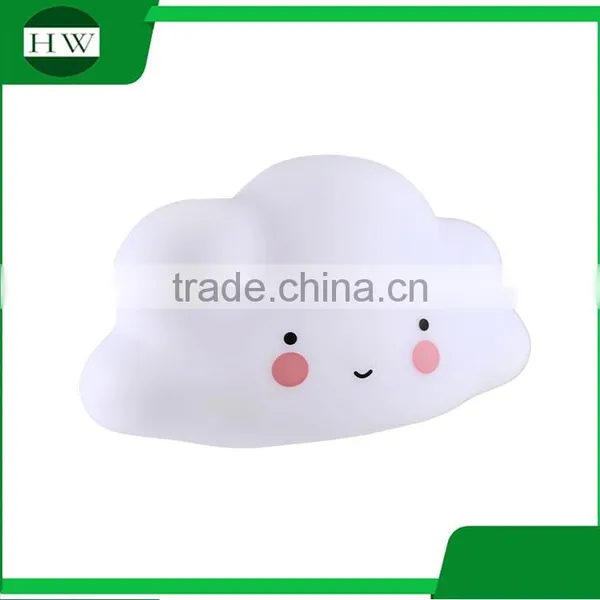 Christmas Gift Childrens Baby Kids Bedroom Nursery Mini Decor Decorative Cloud Shape LED Night Light Lamp photo-3