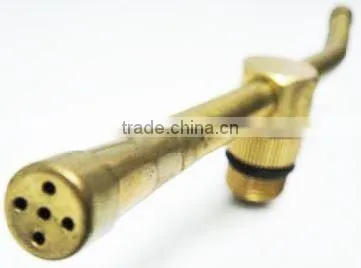 Brass 2-Arm Sprinkler With Heart-Shape Base For Garden Watering photo-2