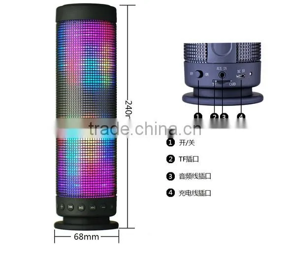 Promotion Bluetooth Mini Speaker,bluetooth Speaker With Led Light photo-4