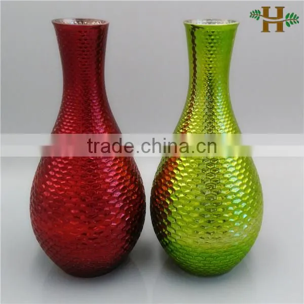 Noble Colored Wedding Centerpieces Glass Vases Wholesale photo-2