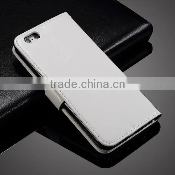 Wholesale Leather Wallet Design Cell Phone Case for Iphone 6 6s With Card Slot photo-4