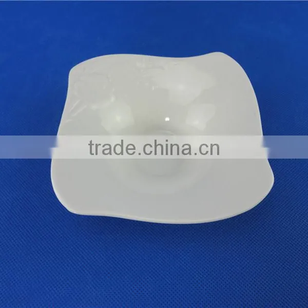 Stock Small White Ceramic Dish Hot Selling Ceramic Dinner Set for Children photo-4