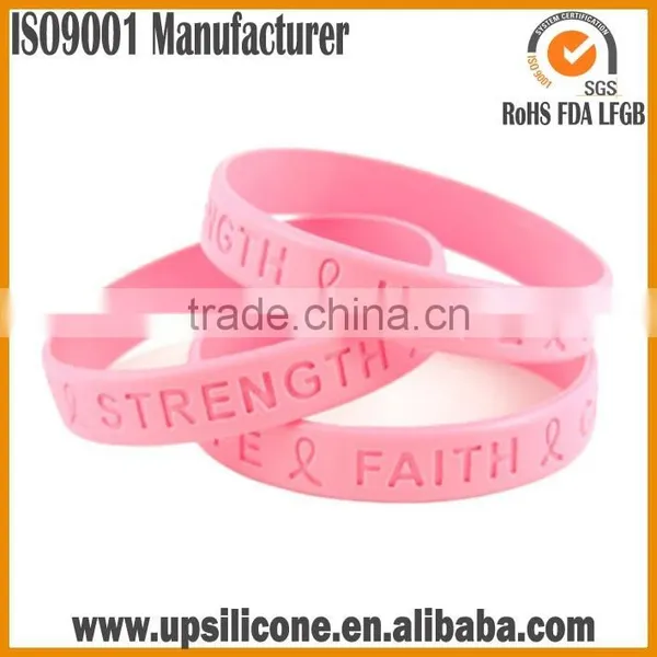 High Quality Pink Breast Cancer Bracelets photo-2