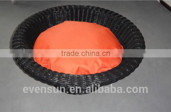 2015 Hot Sale Customized Round Wicker Dog Beds Wholesale photo-1