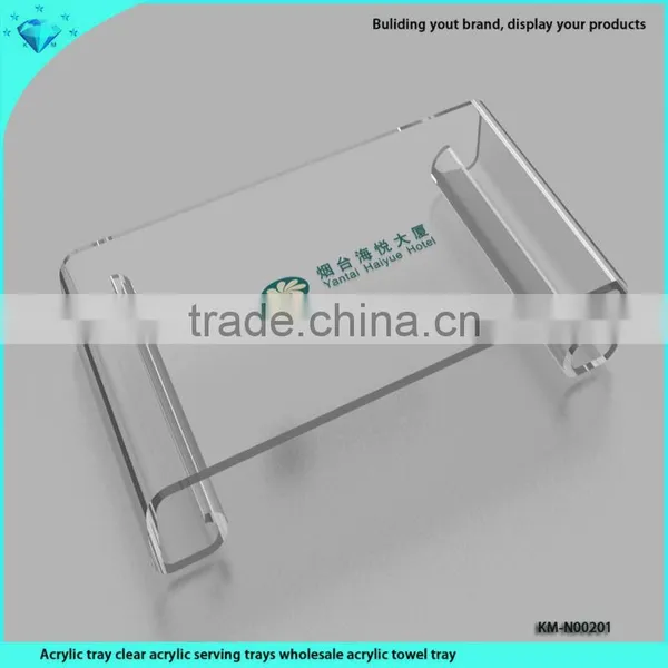 Hot Wholesale Clear Acrylic Tissue Holder With Base photo-5