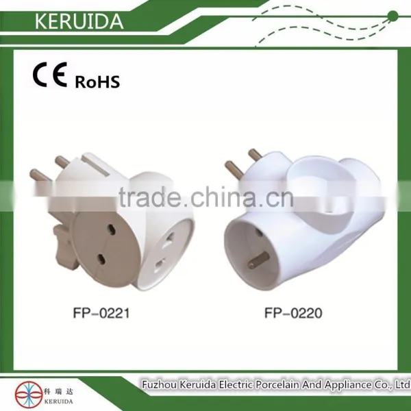 Universal Travel Plug Adaptor/travel Converter Adaptor Plug/round Pins photo-3