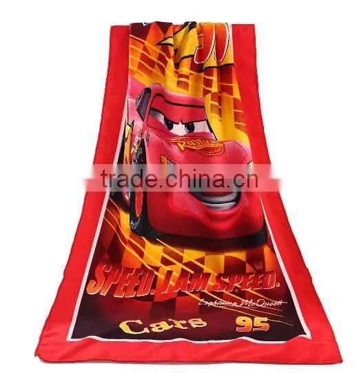 70 Polyester 30 Polyamide Printed Chamois Microfiber Beach Towel Print photo-5