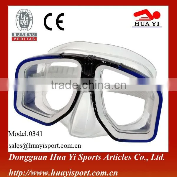 Cheap Multi Colors Jumbo Face Scuba View Diving Mask photo-3