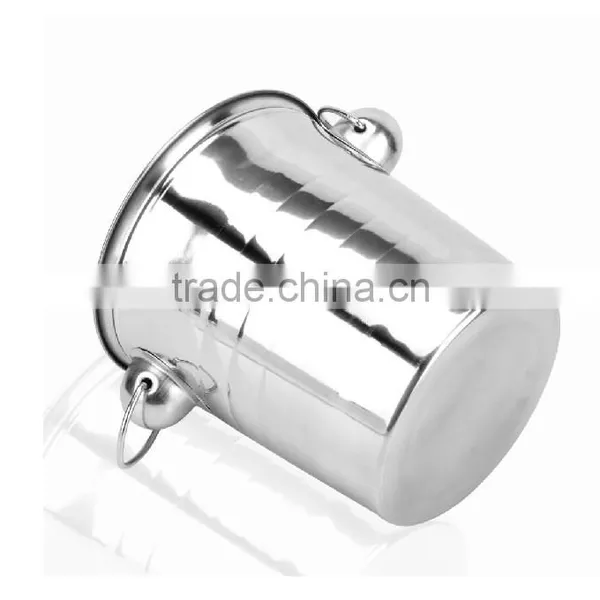 Wholesale Champagne Beer Ice Bucket Custom Bulk Stainless Steel Metal Ice Bucket photo-6