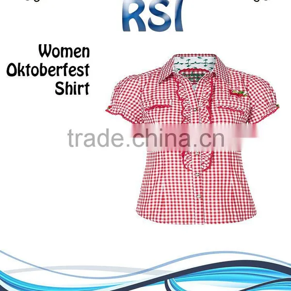 LADIES OKTOBERFEST GERMAN BAVARIAN SHIRT FOR WOMEN photo-3