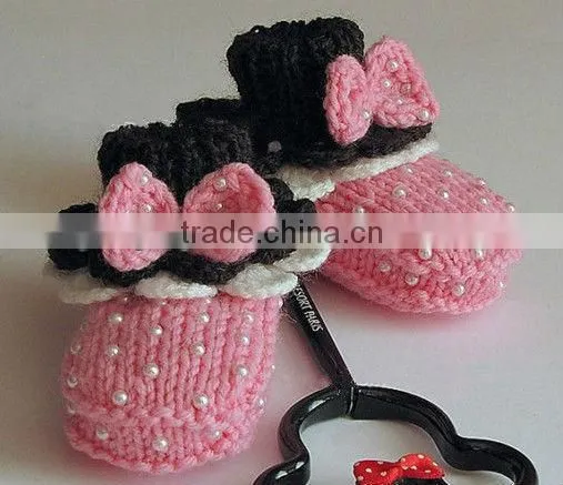 Hand Made Crochet Baby and Toddler Shoes