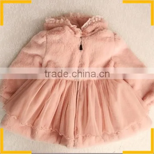 2016 Winter Kids Wholesale Winter Clothes Fur Coat Children Clothing Overseas photo-3