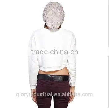 Fashion Sexy Lady Round Collar Printed Hoody photo-3