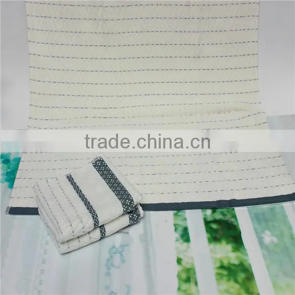 New Towel 3pcs/Set 100% Cotton Bath Beach Face Towel Sets for Adults 34cm*75cm*2p 70cm*140cm*1p Fiber Gift Bathroom Baby Towels photo-4