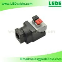 Solderless DC Terminal Block Connector With Push-button photo-2