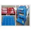 Metal Roofing Glazed Tile Roll Forming Machine With 11 Steps Forming Roller