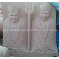Hindu God Kala Devi Statues, Stone God Statues