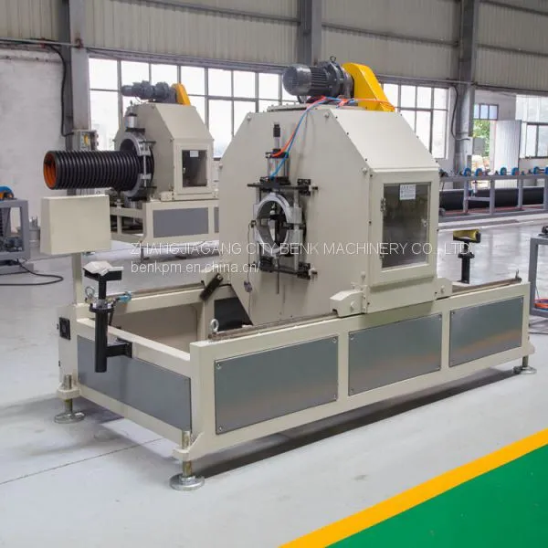 Double Wall Corrugated Pipe Extrusion Production Line photo-4