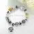 2017 New Silver Droplet Silver Bead Love Letter Bracelet Bangles photo-2