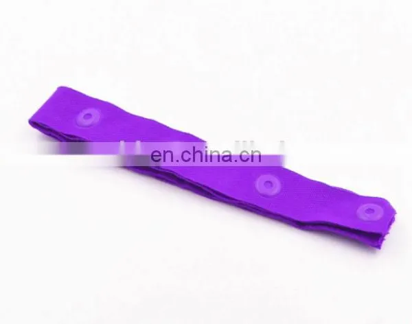 Fashion Colorful Ployester KAM Plastic Garment Fabric Tape With Snap Buttons photo-3
