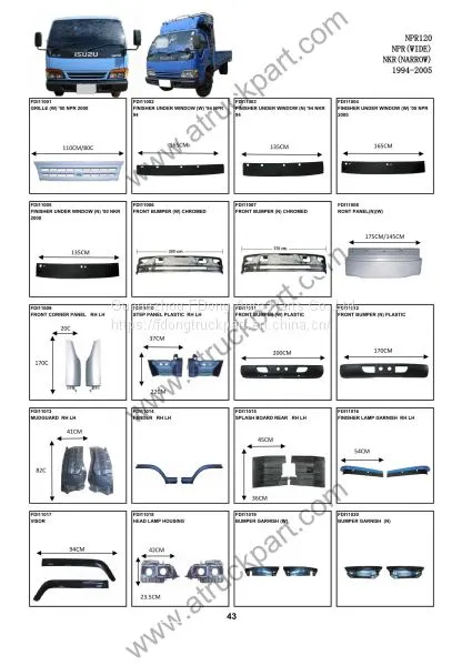 ISUZU NPR120 Truck Spare Parts Accesories Body Parts photo-2