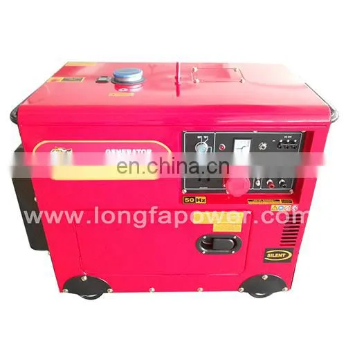 Kipor Type Power Value 6kva Three Phase Air-Cooled Portable Silent Diesel Generator photo-2