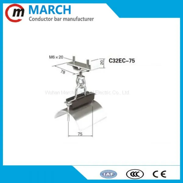 High Quality Festoon C-track Cable Trolley Crane Parts Hoist photo-4