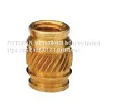 ISC-256/440/632/832/032/0420 Brass Insert Nut Knukles Nuts Insertos Knurling Copper Rivnut Threaded Rivet Ecrou Cejilla Inserti PEM Standard photo-3