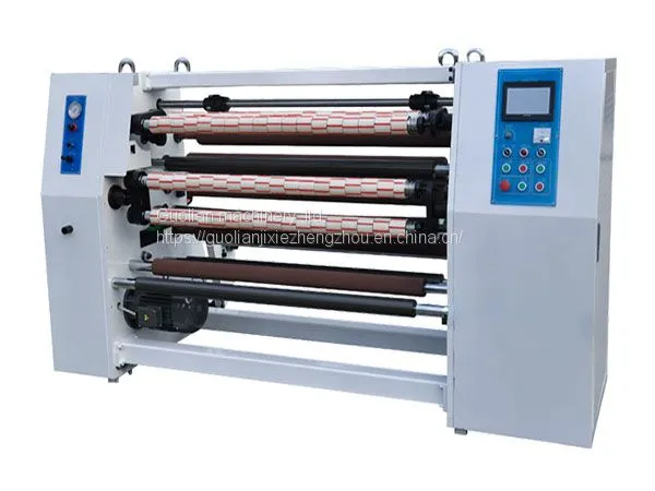 GL-213 Auto Labeling Noise Reduce 260m/min Advanced Big Bopp Jumbo Roll Slitter