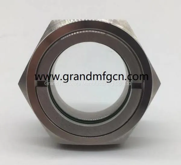 High Pressure Stainless Steel 316L Oil Level Sight Glass Male Npt Thread 1/4 Inch 2 Inch photo-5