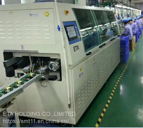 ETA W2 New Design SMD Lead Free Through Hole Pin Auto Axial Insertion Machine /Wave Soldering Machine photo-5