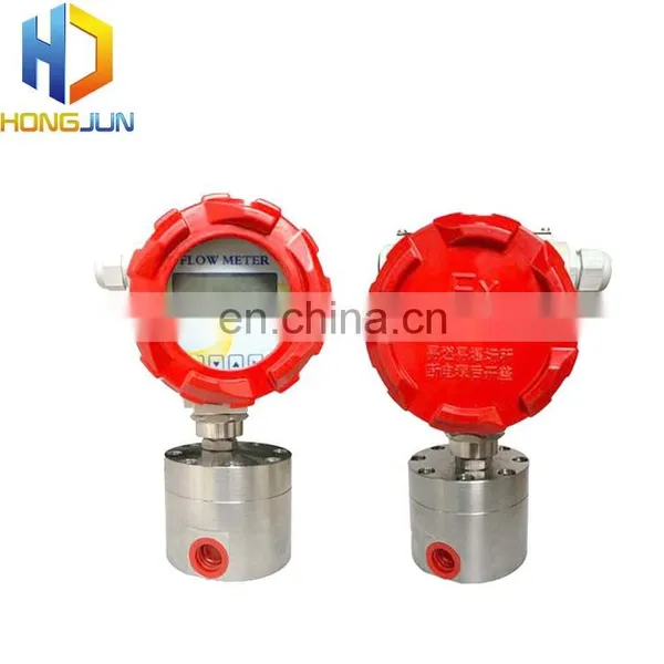 Explosion-proof Small Flow Oil Micro Gear Round Flowmeter photo-4