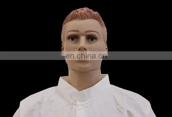 Sterile Zipper Frock for Pharmacy Compounding Use With Thump Loop photo-4