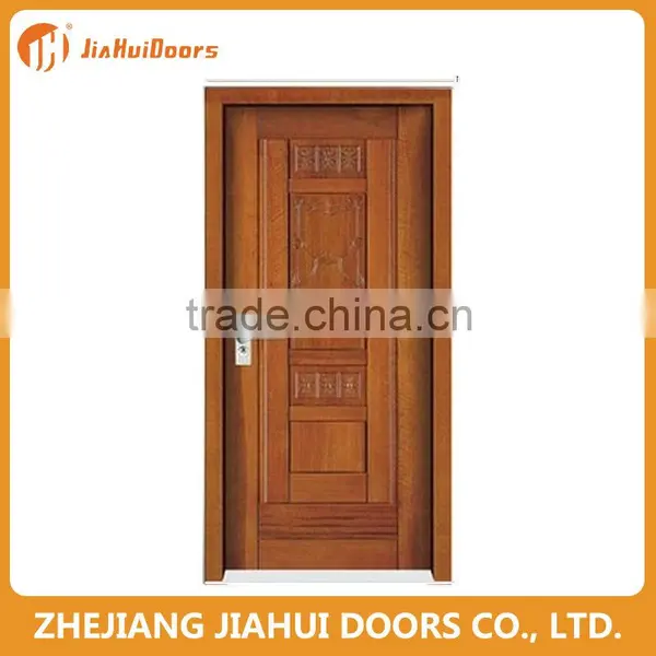 New Interior Entrance Wooden Veneer Door for Bathroom