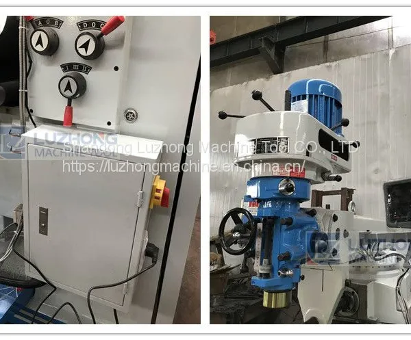 4HW 5HW Universal Radial Knee Type Turret Milling Machine photo-5